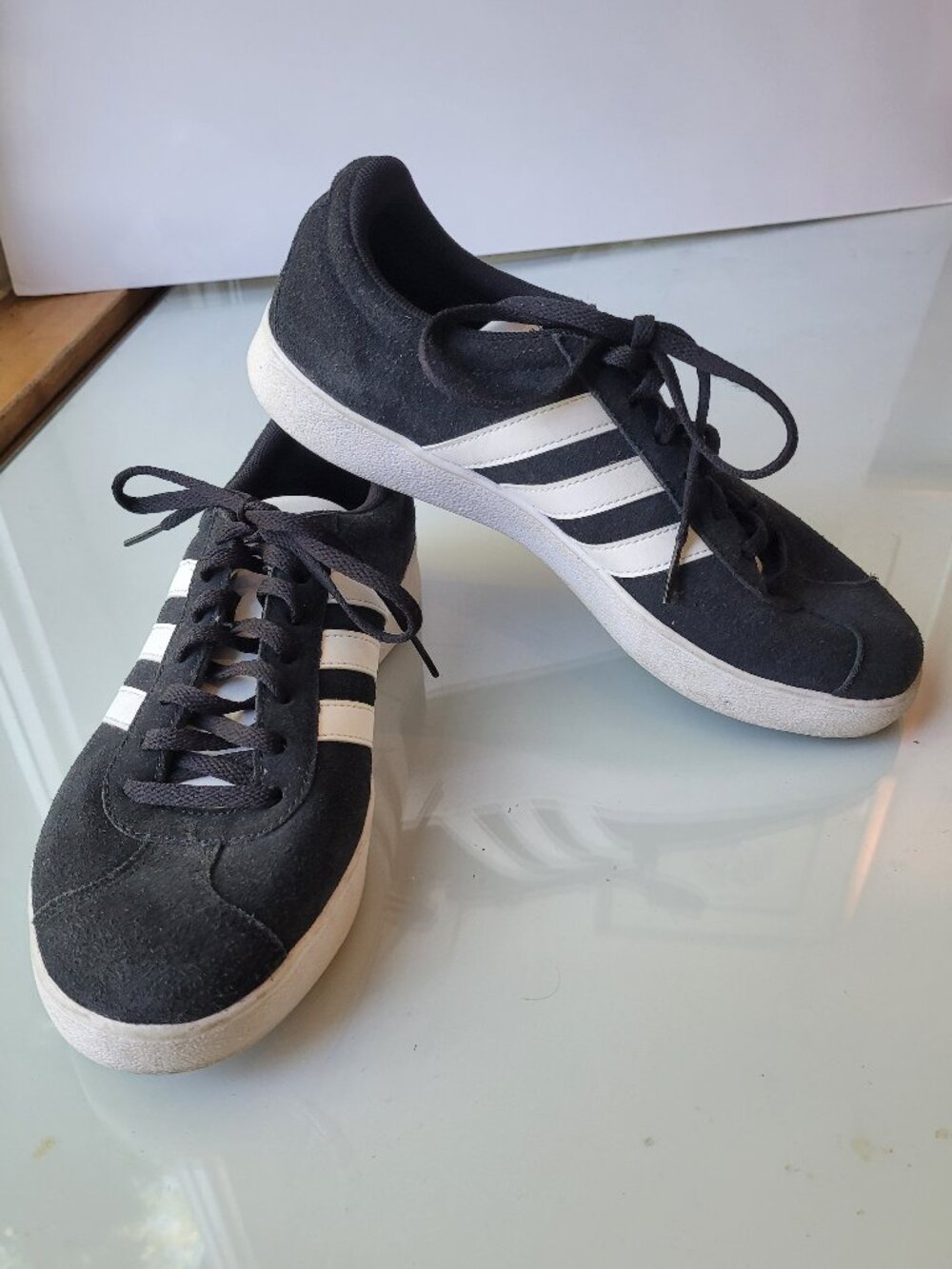 Adidas Sambas Black and White Men's Size 8